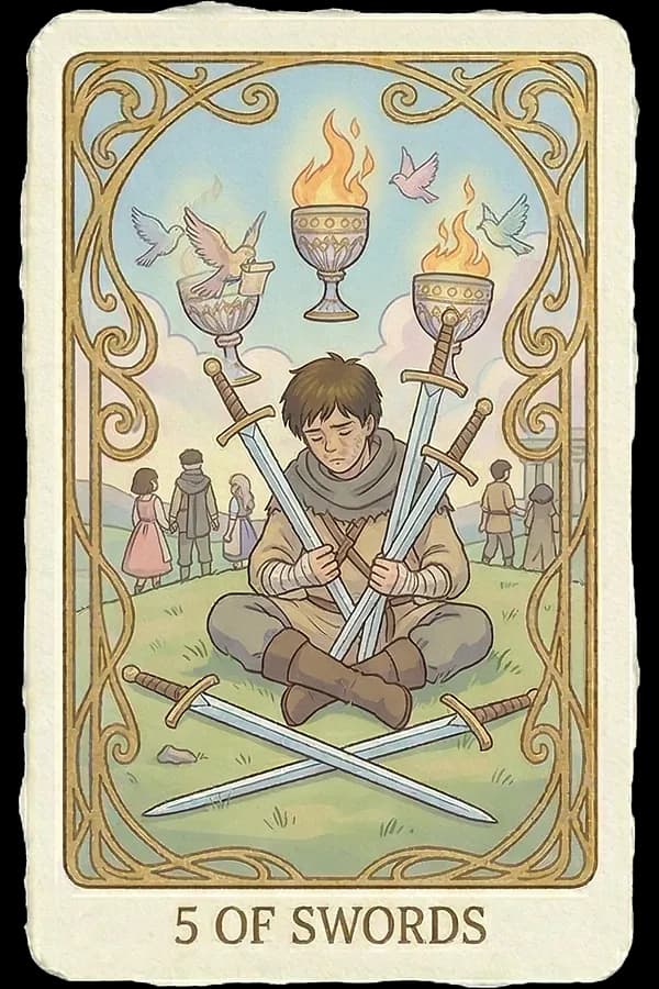 Five of Swords tarot card