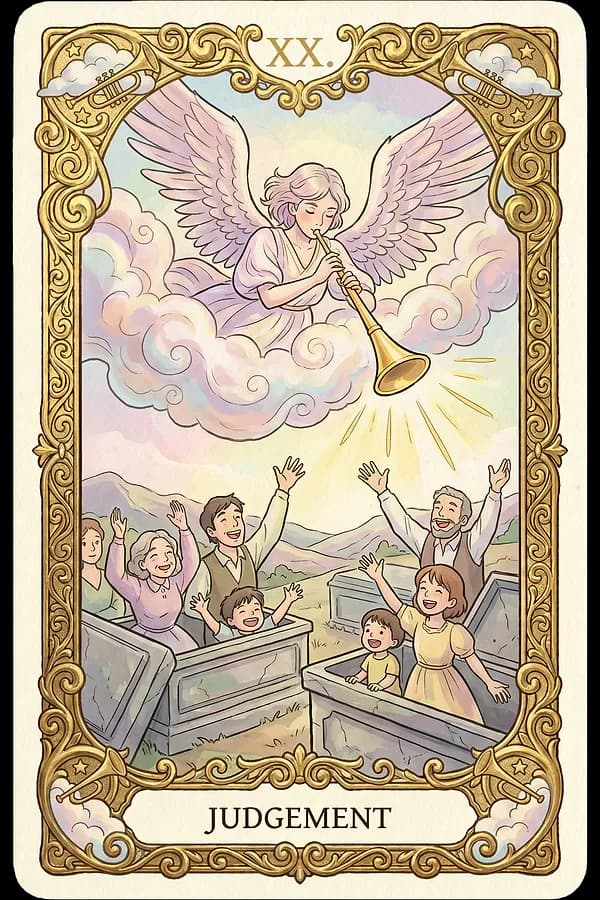 Judgement tarot card
