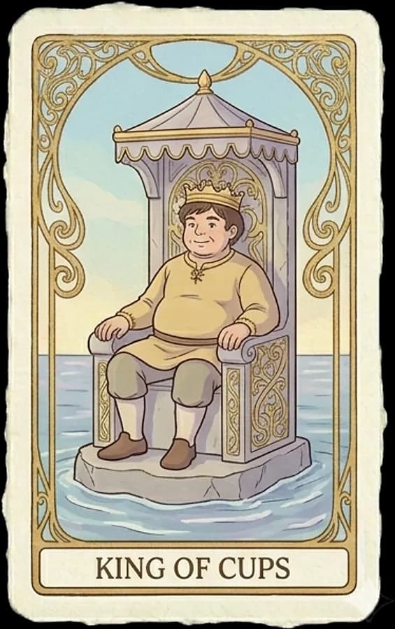 King of Cups tarot card