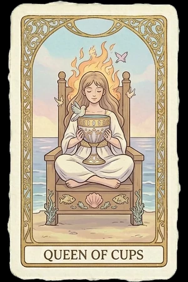 Queen of Cups tarot card