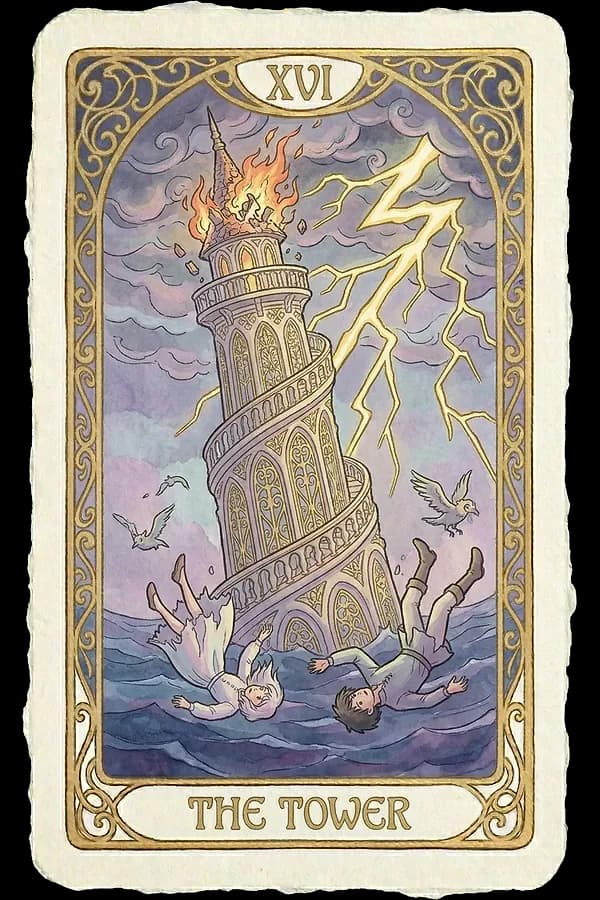 The Tower tarot card
